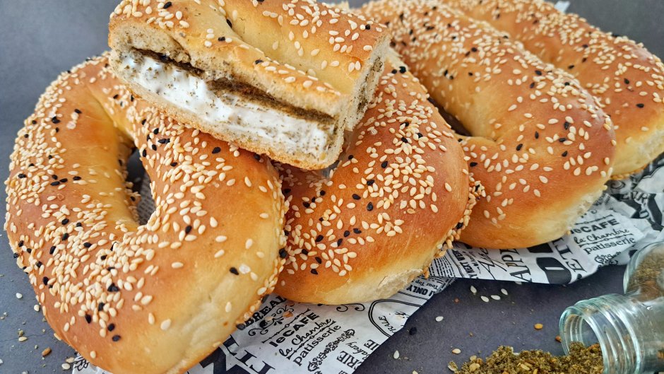 בייגל'ה ירושלמי ממולא מלוחה 5% משומשו וזעתר